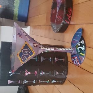 Lolita "21" LOVE MY MARTINI glass